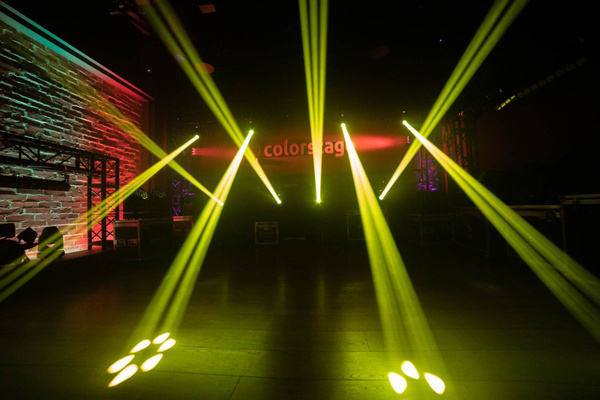 ColorStage Delta LED 100W Beam - Zestaw 4 głowic ruchomych w case