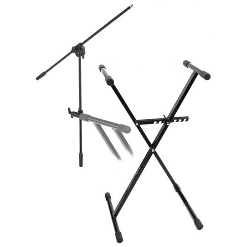 Athletic KB-6 + dostawka mikrofonowa statyw klawiszowy