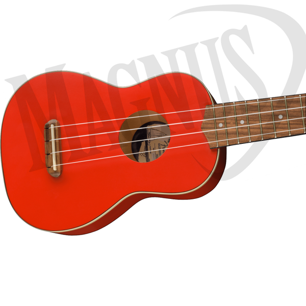 Fender Ukulele Venice Limited Edition Fiesta Red  ukulele