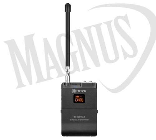BOYA BY-WFM12 12-kanałowy system bezprzewodowy VHF