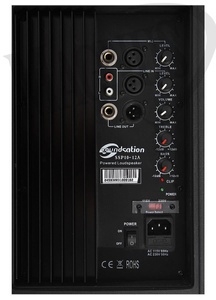 Soundsation SSP10-12A Bi-Amp - kolumna aktywna 250W kolumna szerokopasmowa aktywna