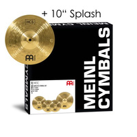 Meinl Basic Cymbal Set HCS141620+10 zestaw blach 14 HiHat, 16 Crash, 20 Ride + 10 Splash