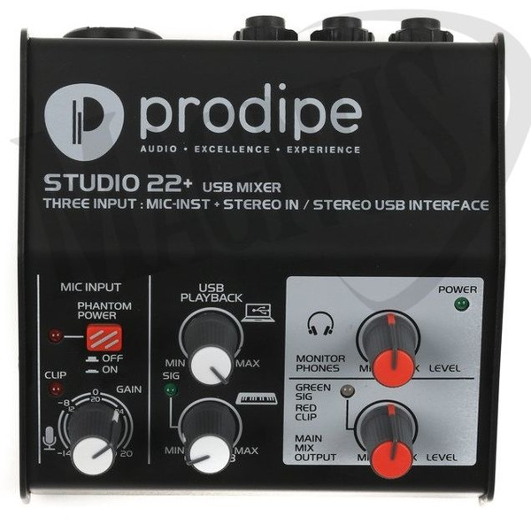 Prodipe Studio 22+ interfejs audio USB