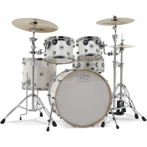 DW Design White Satin perkusja akustyczna