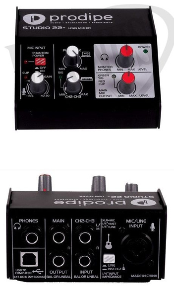 Prodipe Studio 22+ interfejs audio USB