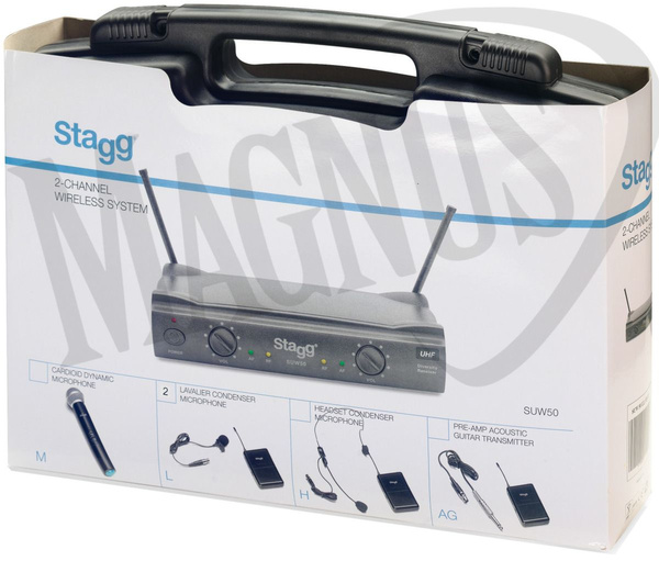 Stagg SUW 50 LL FH EU mikrofon bezprzewodowy