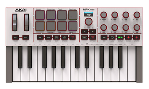 Akai MPK Mini MK4 Grey ultrakompaktowa klawiatura sterująca