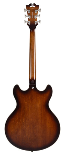 D'Angelico Premier DC Brown Burst gitara elektryczna