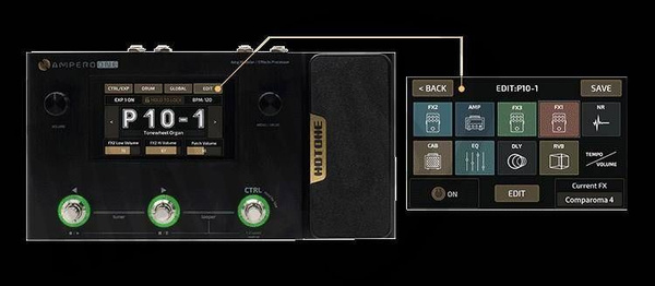 Hotone Ampero ONE MP-80 multiefekt gitarowy