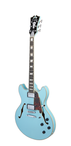 D'Angelico Premier DC Sky Blue - gitara elektryczna