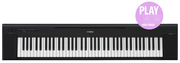 Yamaha Piaggero NP-35 BK pianino cyfrowe - bezpłatne lekcje online i FLOWKEY