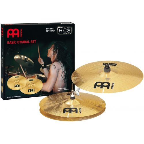 Meinl Basic Cymbal Set HCS1416 zestaw talerzy perkusyjnych