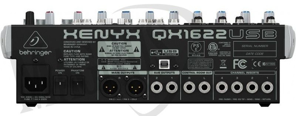 Behringer QX1622USB mikser analogowy