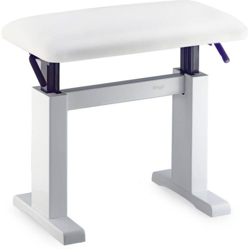 Stagg PBH 780 WH P SWH  - hydrauliczna ława do pianina