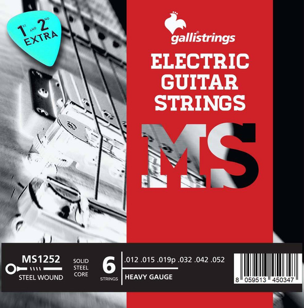 Galli MS1252 Heavy  struny do gitary elektrycznej