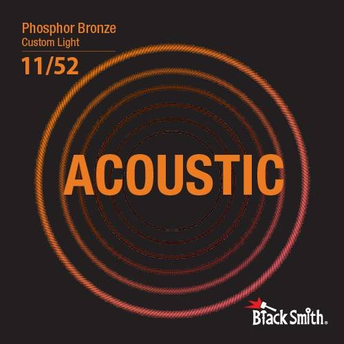 BlackSmith PB-1152 Custom Light  - struny do gitary akustycznej