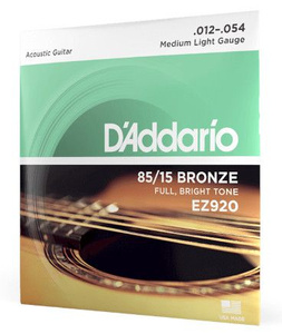 D'Addario EZ 920 struny do gitary akustycznej