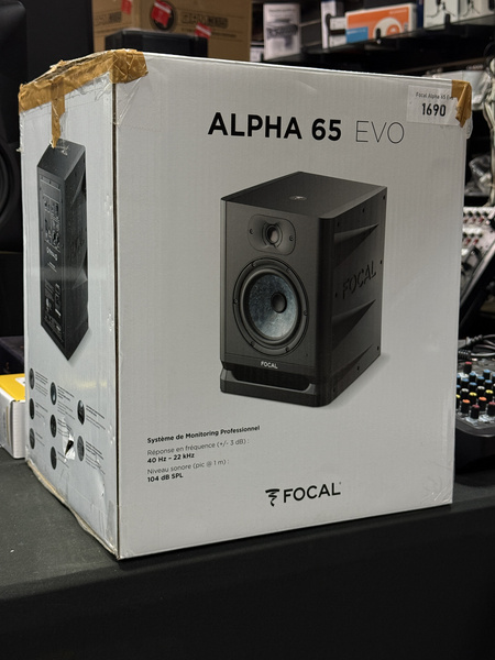 Focal Alpha EVO 65 - nowa wersja z serii ALPHA - aktywny monitor studyjny - po zwrocie