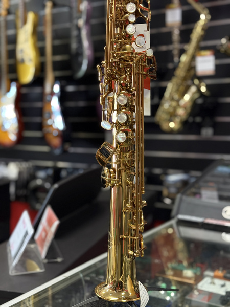 Château Valencay CSS-22GL saksofon sopranowy - ekspozycja