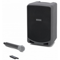 Samson XP106W zestaw nagłośnieniowy z wbudowanym interfejsem Bluetooth i mikrofonem bezprzewodowy XPD1 + akumulator 20h