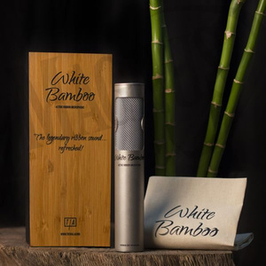 Tierra White Bamboo Active Ribbon Mic