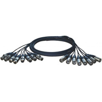 Alva X8X8Pro5 - Kabel 8 x XLRm - 8 x XLRf 5m przewód audio