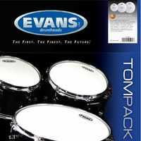 Evans TomPack G2 Coated Fusion zestaw naciągów perkusyjnych