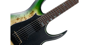 Mooer GTRS Modern 810  Intelligent Guitar Green Burst