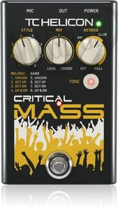 TC Helicon Critical Mass Reverb/Tone efekt gitarowy