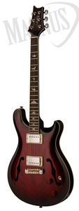 PRS SE Hollowbody Standard Fire Red Burst gitara elektryczna