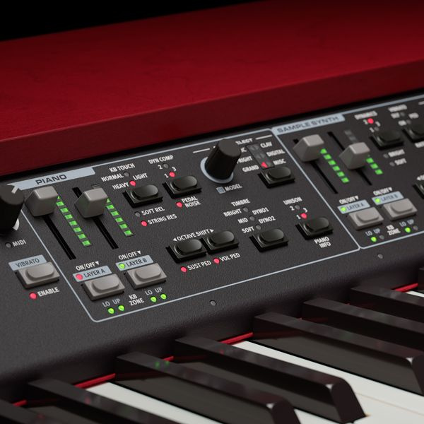 Nord Grand 2 - stage piano - ekspozycja