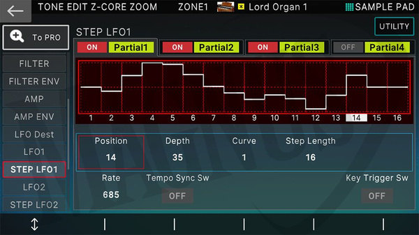 Roland Fantom 06 syntezator