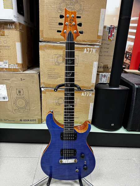 PRS SE Paul's Guitar Faded Blue Burst - gitara elektryczna - ekspozycja