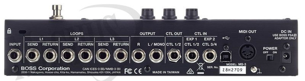 Boss MS3 footswitch