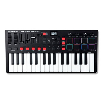 M-Audio Oxygen Pro Mini kontroler USB z 32 miniklawiszami