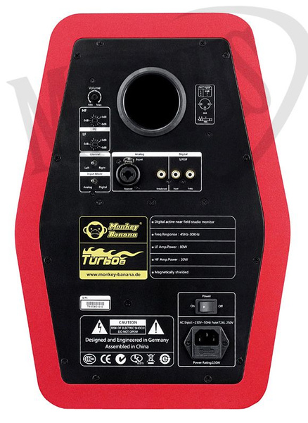 Monkey Banana Turbo 8 Red aktywny monitor studyjny