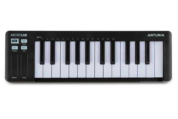 Arturia MicroLab MK3 Black klawiatura sterująca