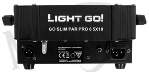Light GO! Slim Par Pro 6 reflektor par