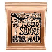 Ernie Ball 2224 Turbo Slinky struny do gitary elektrycznej