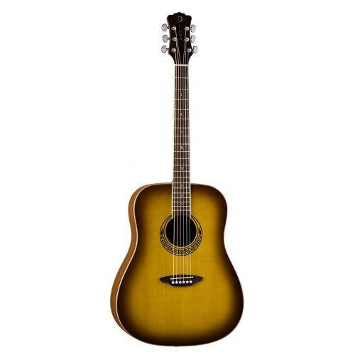 Luna Muse Dreadnought Burst gitara akustyczna