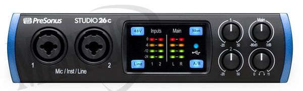 PreSonus Studio 26c  Interfejs Audio USB-C