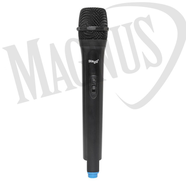 Stagg AS 10B  - dwudrożna kolumna aktywna 250W UHF w zestawie z mikrofonem