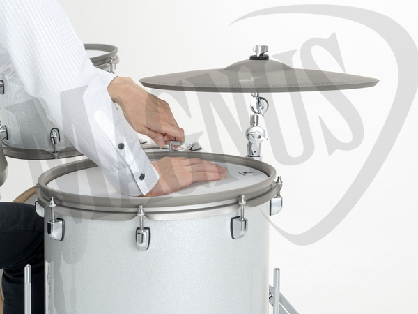 EFNOTE 7 Standard White Sparkle perkusja elektroniczna