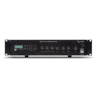 FBT MDS-1240 - wzmacniacz mocy linii 100V z odtwarzaczem MP3 wzmacniacz instalacyjny