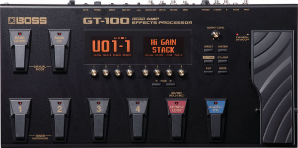 Boss GT100 V.2 procesor