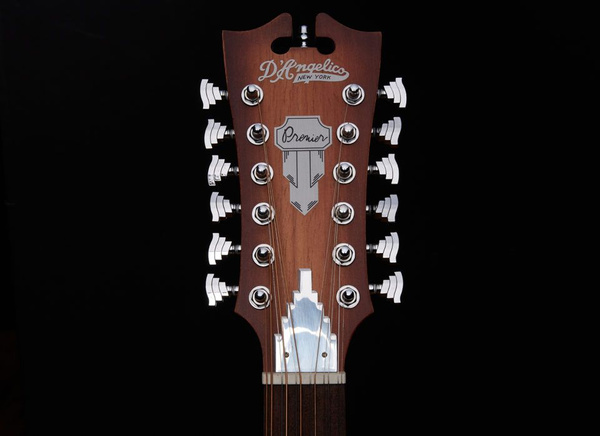 D'angelico Premier Fulton LS Aged Mahogany gitara akustyczna 12-strunowa
