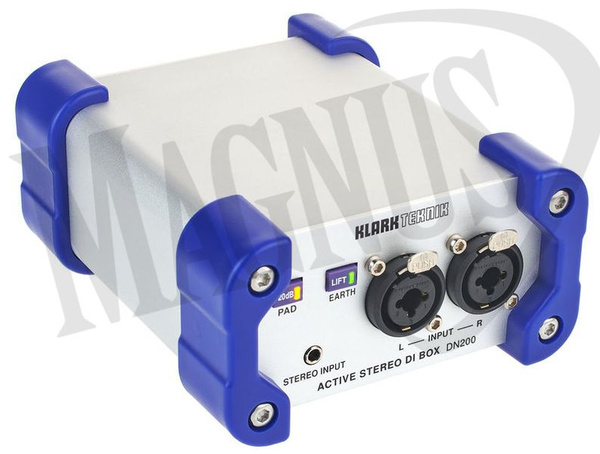 Klark Teknik DN200V2 Di-box stereo aktywny di-box stereo
