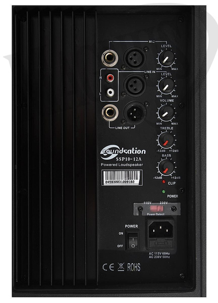 Soundsation SSP10-12A Bi-Amp - kolumna aktywna 250W kolumna szerokopasmowa aktywna