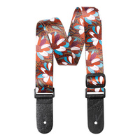 Stagg STE UKEFLOW BRW  - pasek do ukulele, tkaninowy