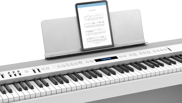 Roland FP-60X WH pianino cyfrowe ze statywem Guitto